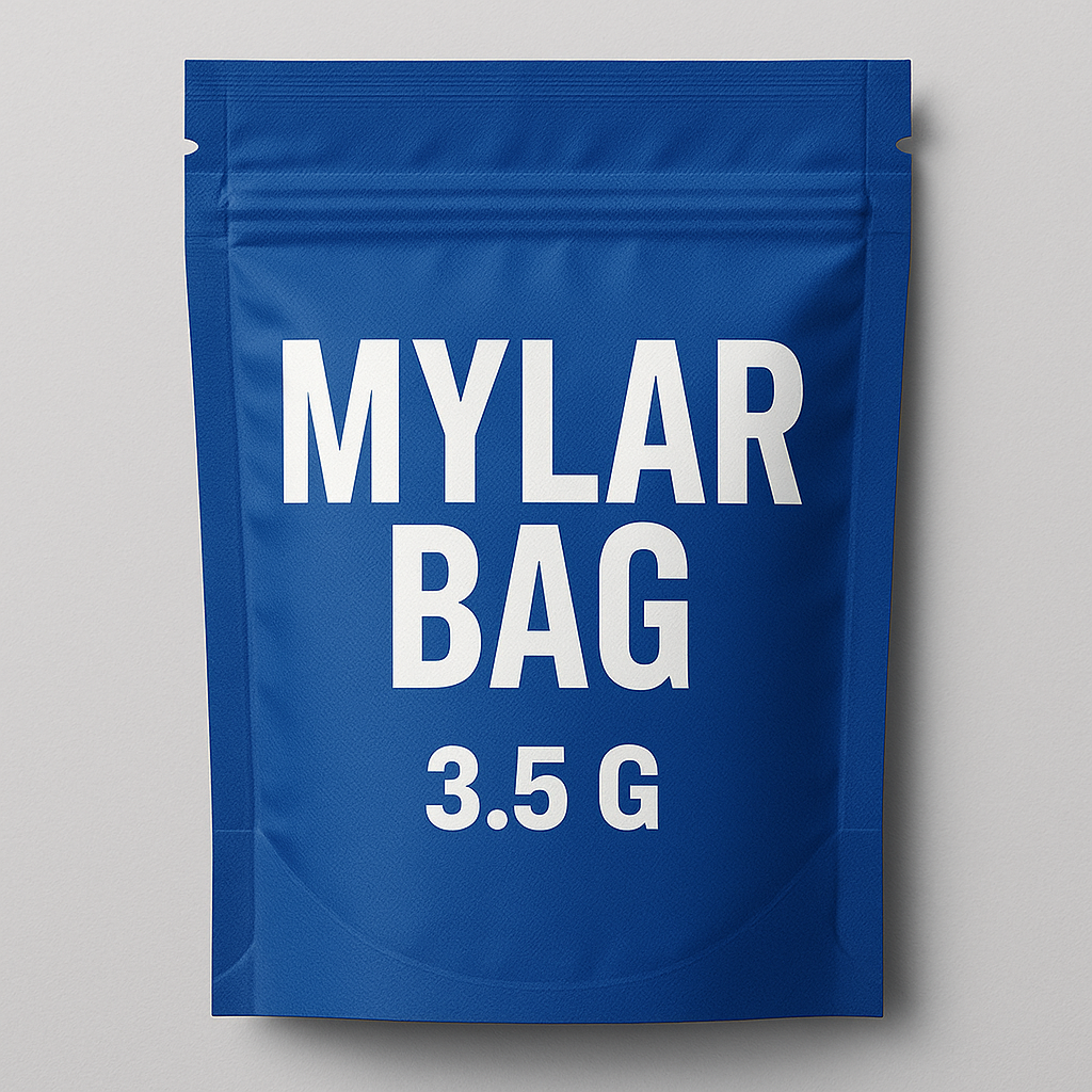 Custom 3.5g Mylar Bag Printing
