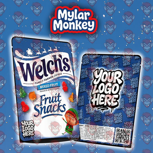 Welch’s Fruit Snacks Holiday – Christmas Mylar Bag Design