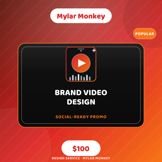 Brand Video Design - Mylar Monkey design service